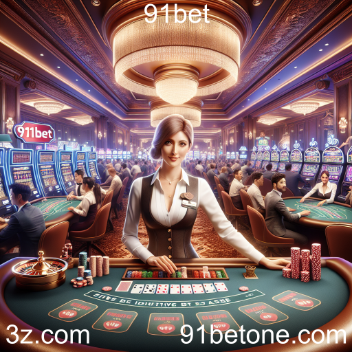 Experiência Imersiva: Descubra os Jogos 'Ao Vivo' do 91bet